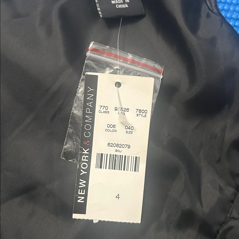 New York & Company Black Sequin Midi Dress